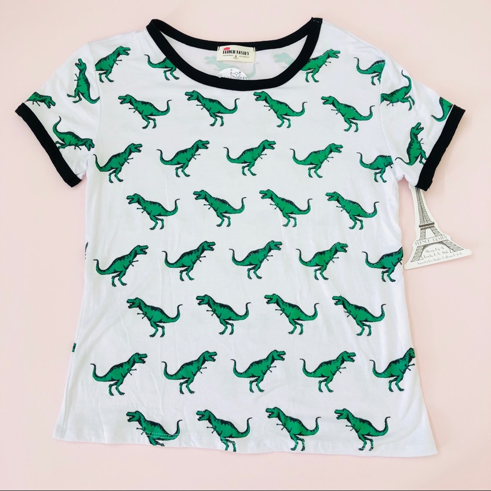 T-Rex 🦖Dinosaur Print short sleeve top